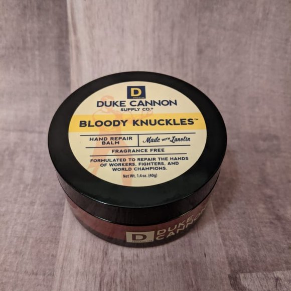 *Only 1 left* Duke Cannon Supply Bloody Knuckles Hand Repair Balm Fragrance Free - Picture 7 of 9